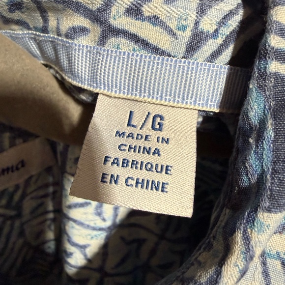 Tommy Bahama Silk Blend Hawaiian Pineapple Shirt, Blue Aloha Mens, Size Large - Picture 7 of 10